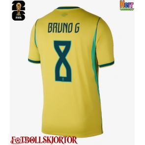 Brasilien Bruno Guimaraes #8 Hemmatröja VM 2026 Kortärmad